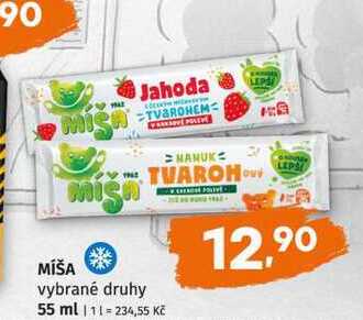 MÍŠA vybrané druhy 55 ml