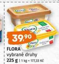 Flora vybrané druhy 225 g