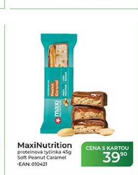 MaxiNutrition proteinová tyčinka 45g Soft Peanut Caramel 