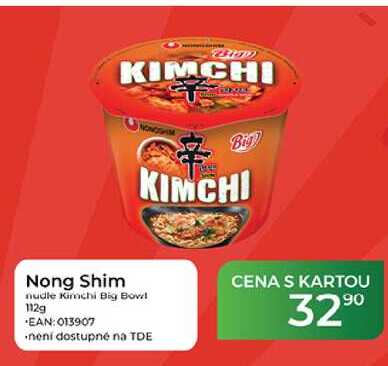 Nong Shim nudle Kimchi Big Bowl 112g