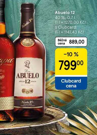 Abuelo 12 40%, 0.7 l