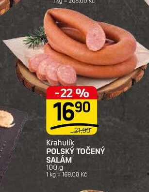 POLSKÝ TOČENÝ SALÁM 100 g
