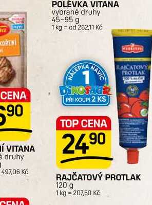 RAJČATOVÝ PROTLAK 120 g