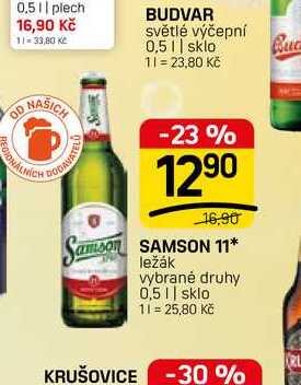 SAMSON 11* ležák vybrané druhy 0,5l