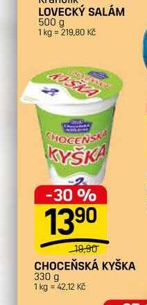 CHOCEŇSKÁ KYŠKA 330 g