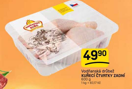 KUŘECÍ ČTVRTKY ZADNÍ 600 g