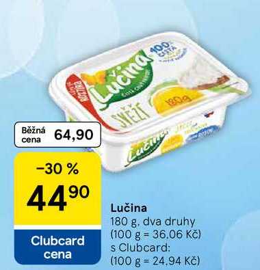 Lučina, 180 g
