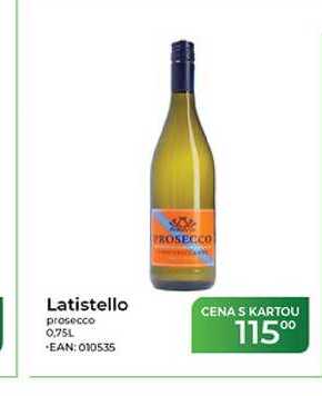 Latistello prosecco 0,75L