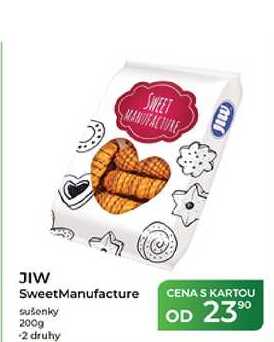 JIW SweetManufacture sušenky 200g