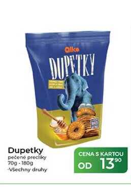 Dupetky pečené precliky 70g-180g