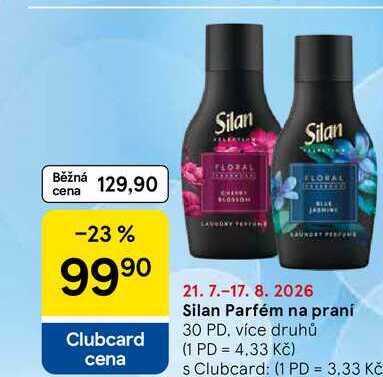 Silan Parfém na praní, 30 PD