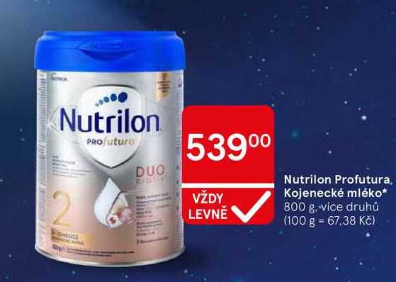 Nutrilon Profutura, Kojenecké mléko, 800 g, více druhů Tesco