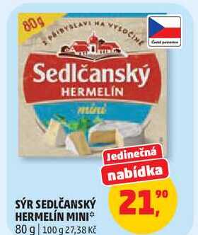 SEDLČANSKÝ HERMELÍN MINI, 80 g