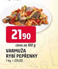 VARMUŽA RYBÍ PEPŘENKY 100 g