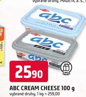 ABC CREAM CHEESE 100 g 