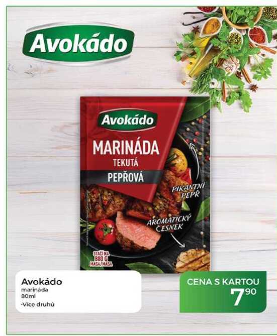 Avokádo marináda 80ml