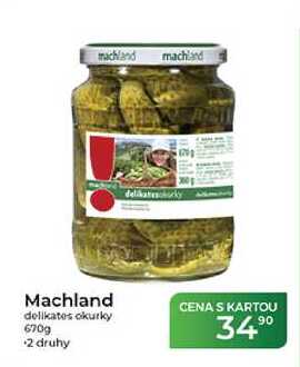 Machland delikates okurky 670g 