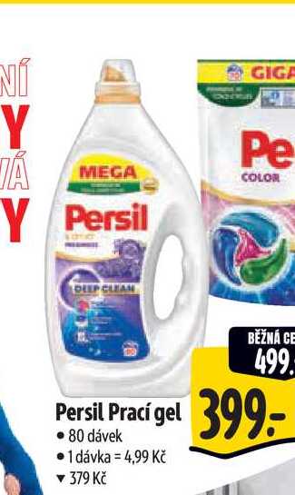 Persil Prací gel  80 dávek Albert