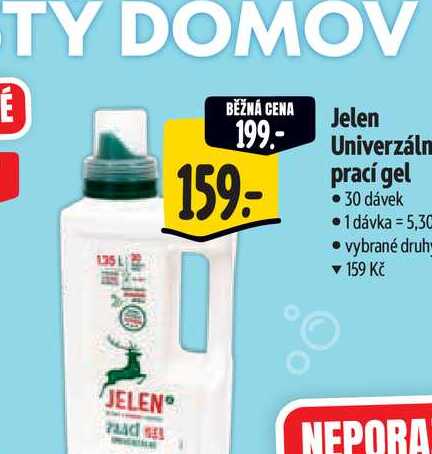 Jelen Univerzáln prací gel 30 dávek
