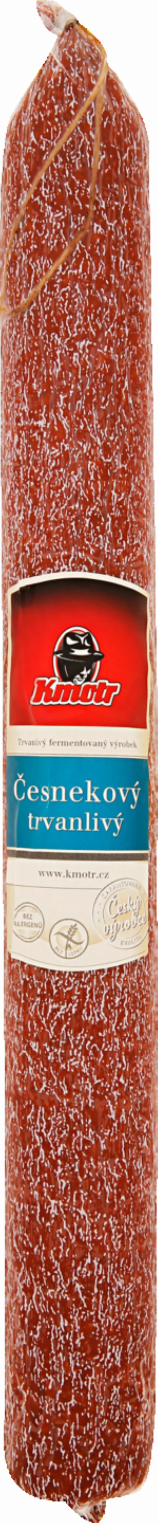 Kmotr Česnekový trvanlivý salám