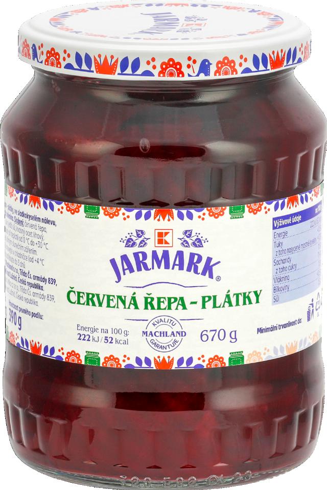 K-Jarmark Červená řepa plátky