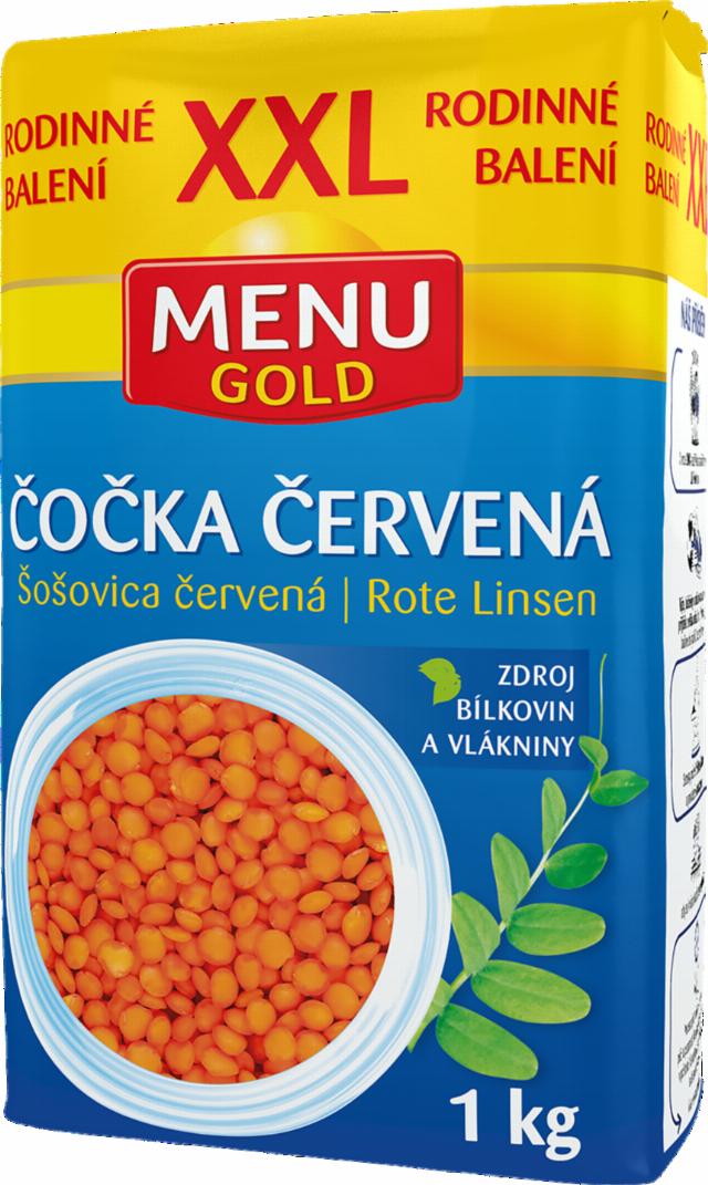 Menu Gold Čočka