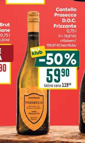 Contello Prosecco D.O.C. Frizzante 0,75l