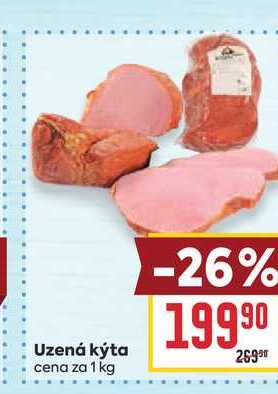 Uzená kýta cena za 1 kg