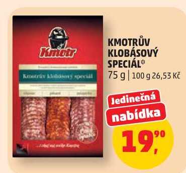 KMOTRŮV KLOBÁSOVÝ SPECIÁL, 75 g