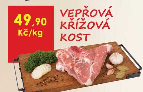 Vepřová křížová kost 1kg