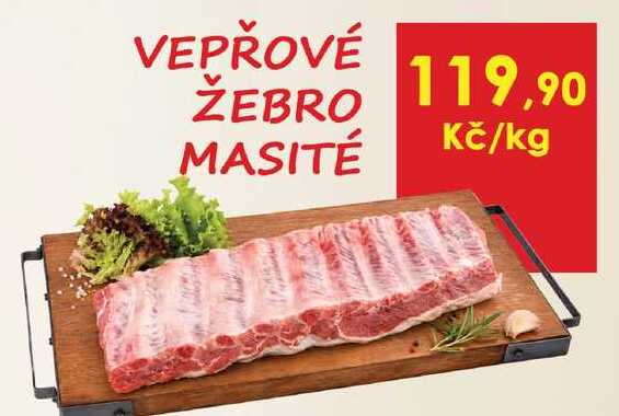 Vepřové žebro 1kg  