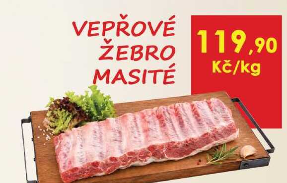 Vepřové žebro 1kg