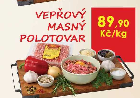 Vepřový masný polotovar 1kg
