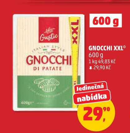 GNOCCHI XXL, 600 g 