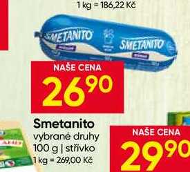 Smetanito vybrané druhy 100 g střívko
