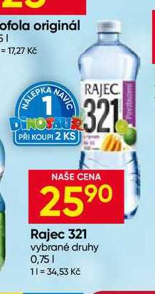 Rajec 321 vybrané druhy 0,75l