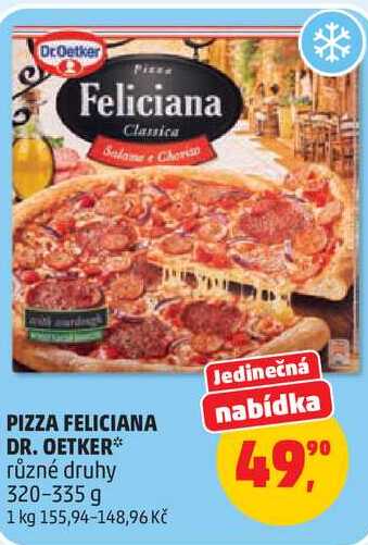 Dr.Oetker Feliciana různé druhy, 320-335 g 