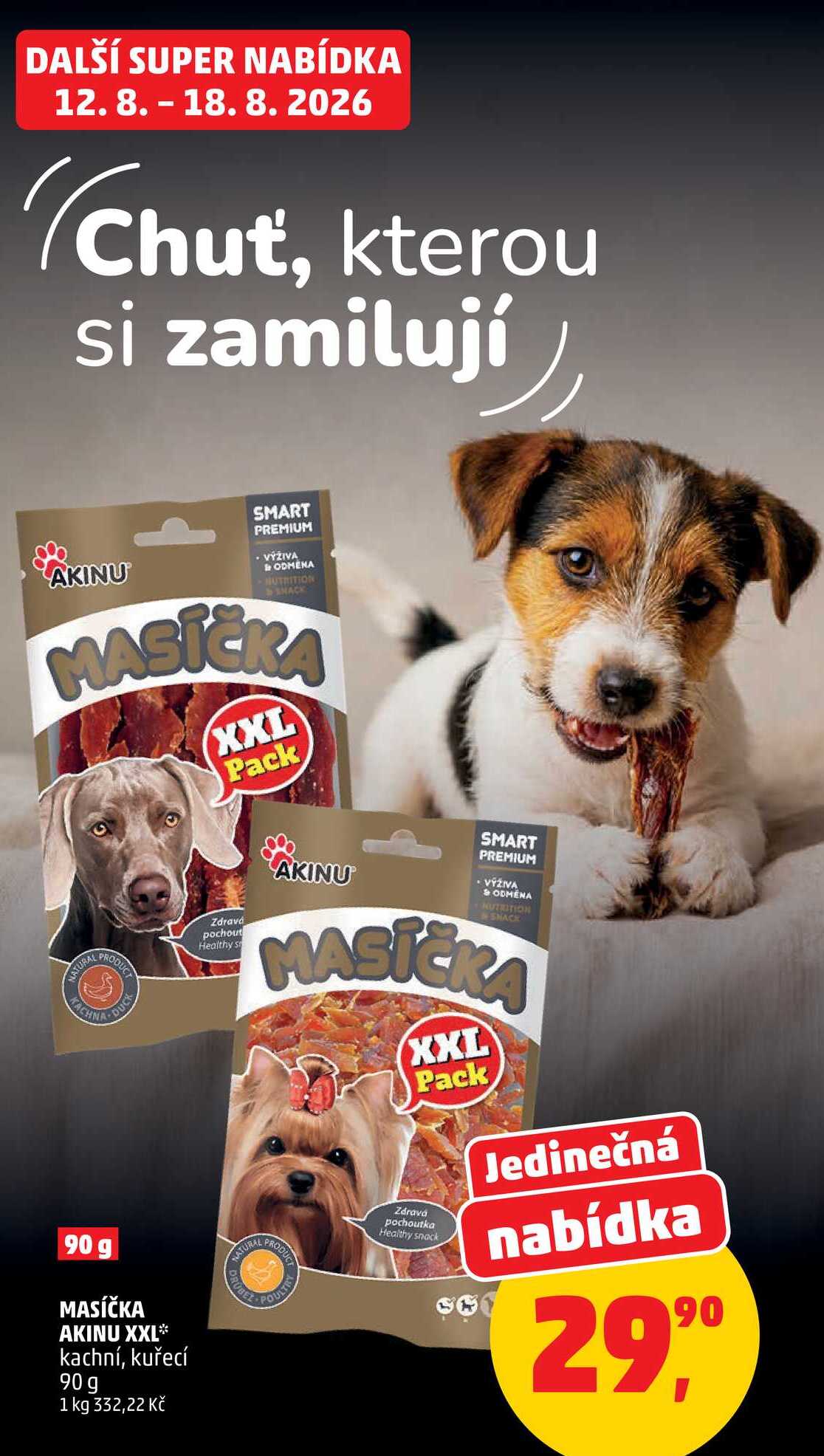 Masíčka pro psy, 90 g