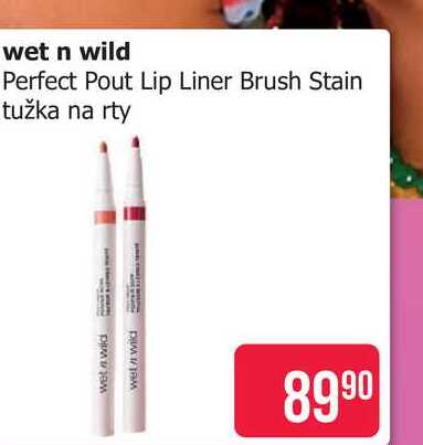 wet n wild Perfect Pout Lip Liner Brush Stain tužka na rty
