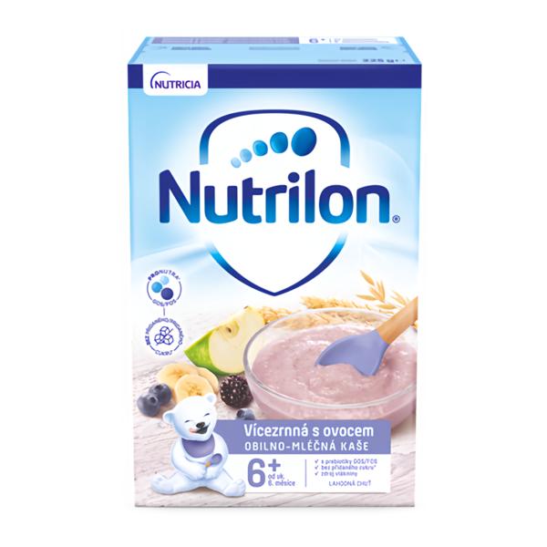 Nutrilon Pronutra® Vícezrnná kaše s ovocem 6+ Košík.cz