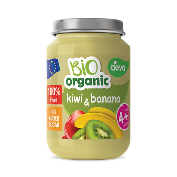 Deva BIO příkrm kiwi a banán Košík.cz