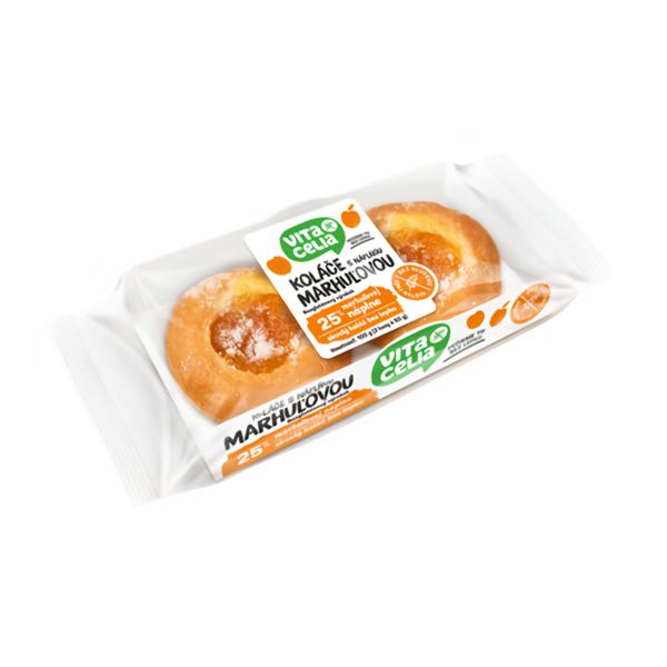Vitacelia Koláče bezlepkové s náplní meruňkovou 2x50g