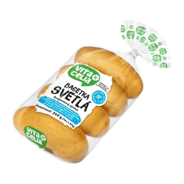 Vitacelia Bagetka bezlepková 4x60g