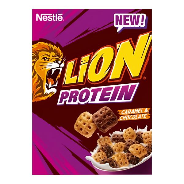 Nestlé Cereálie Lion protein