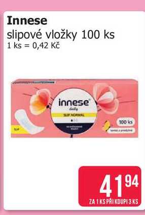 Innese slipové vložky 100 ks
