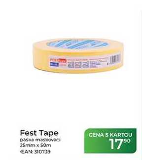 Fest Tape páska maskovaci 25mm x 50m