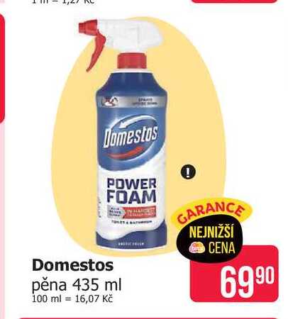 Domestos pěna 435 ml 