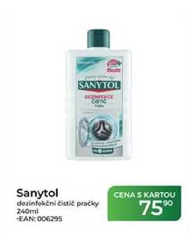 Sanytol dezinfekční čistič pračky 240ml