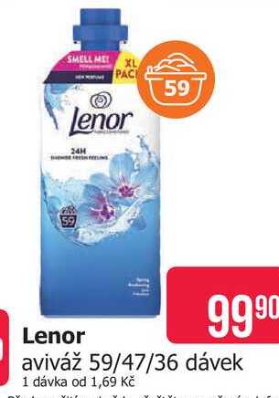 Lenor aviváž 59 dávek 
