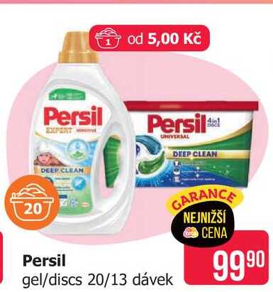 Persil gel/discs 20/13 dávek Teta drogerie